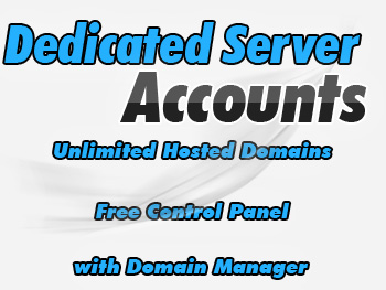 Popularly priced dedicated server hosting accounts
